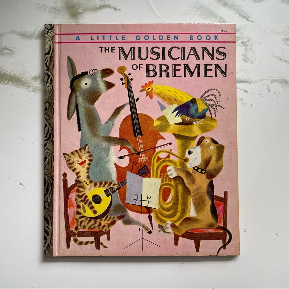 A Little Golden Book - The Musicians of Bremen